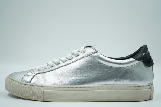 Givenchy Paris 17 Silver Sneakers