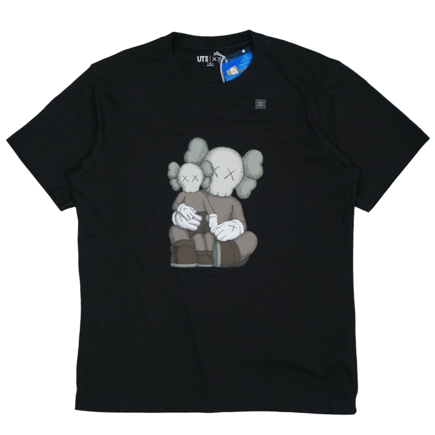 Kaws x Uniqlo UT Short Sleeve Graphic Black T-Shirt