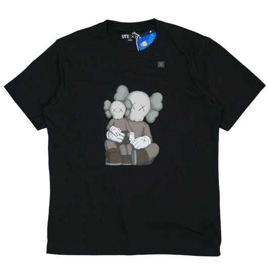 Kaws x Uniqlo UT Short Sleeve Graphic Black T-Shirt