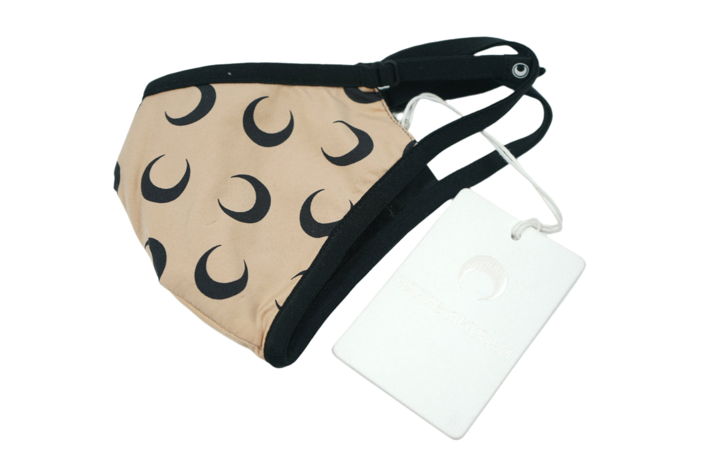 Marine Serre All Over Moonprint  Brown Facemask