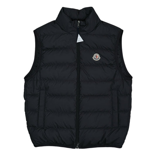 Moncler Contrin Giubotto Black Vest