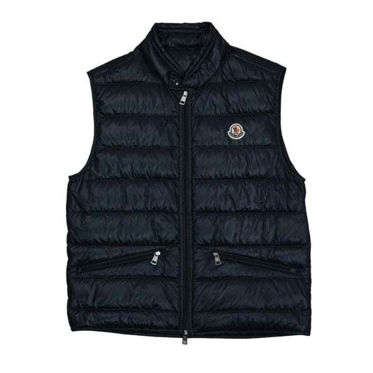 Moncler Gui Gilet Navy Blue Vest