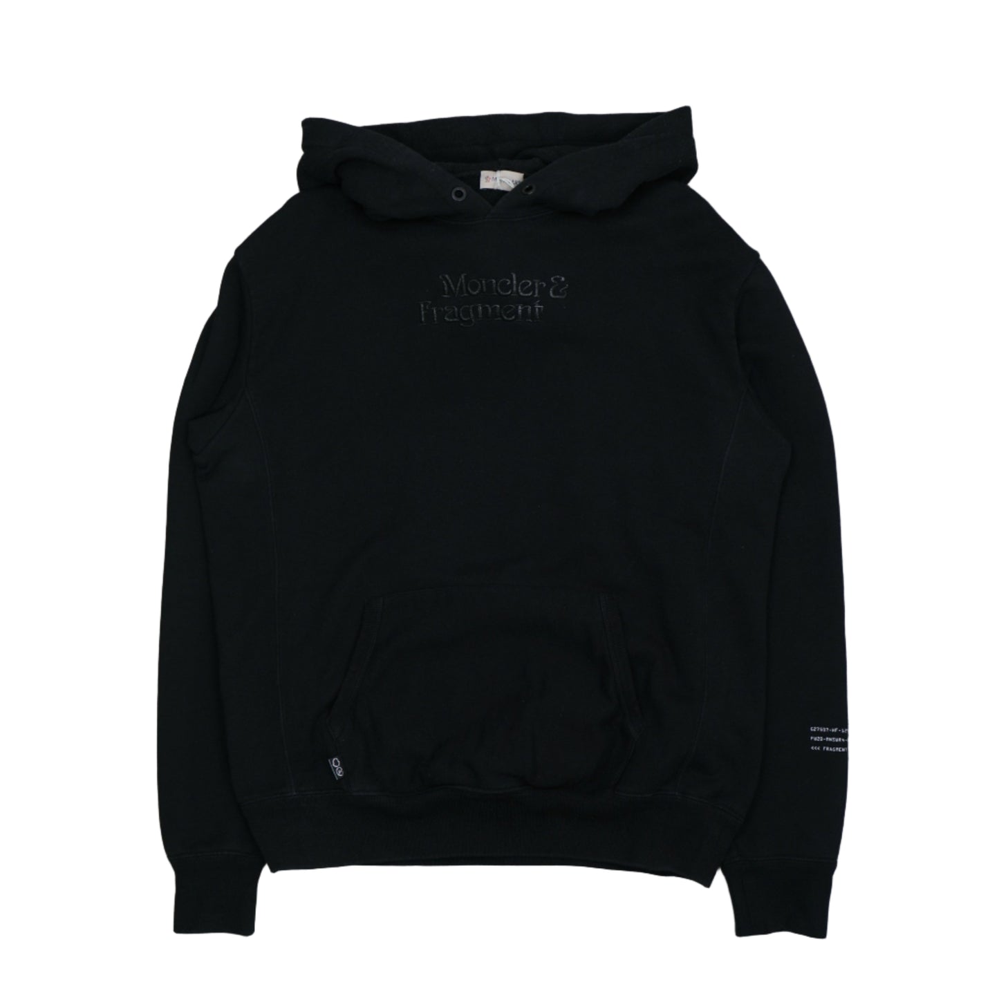 Moncler x Fragment Hiroshi Black Hoodie