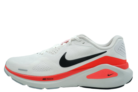 Nike Structure 26 White/Black Bright Crimson
