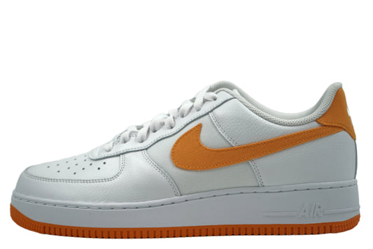 Air Force 1 Low Nike By You White Orange