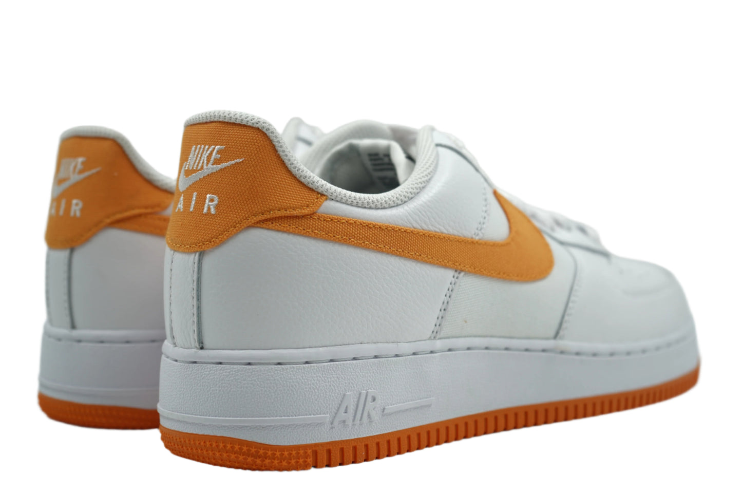 Air Force 1 Low Nike By You White Orange