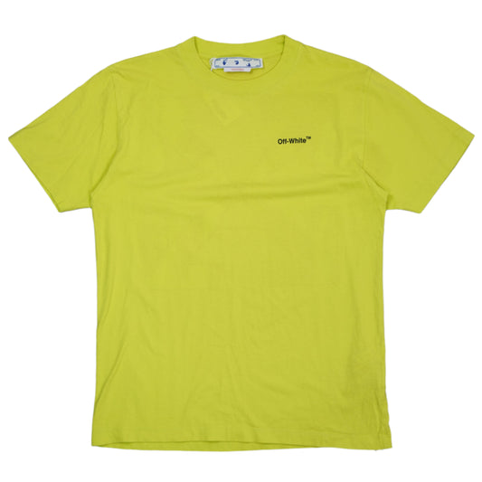 Off-White Arrow Caravaggio Green T-Shirt