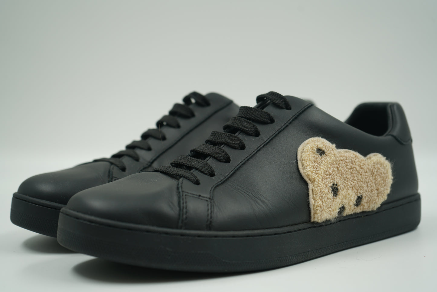 Palm Angels Teddy Bear Black Sneakers