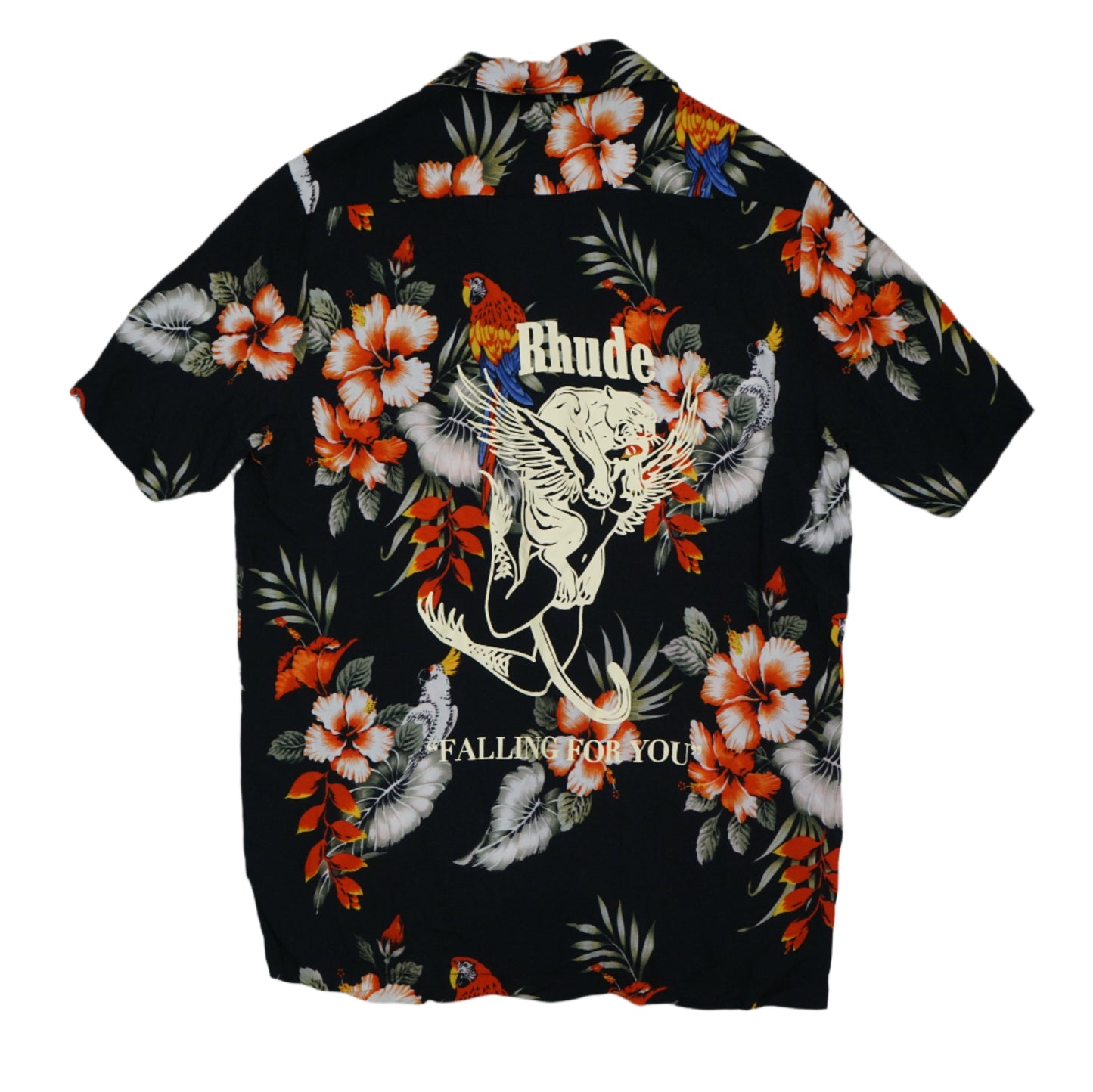 Rhude Flower Falling For You Button Up Shirt