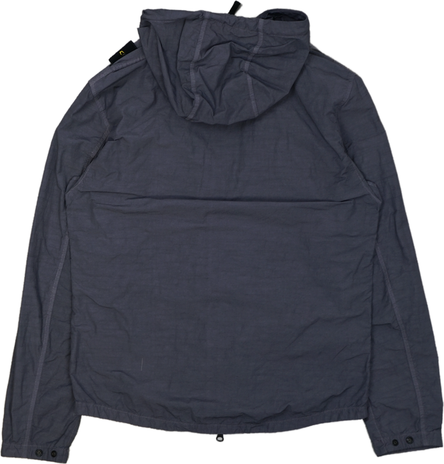 Stone Island Shoulder Badge Grey/Blue Overshirt