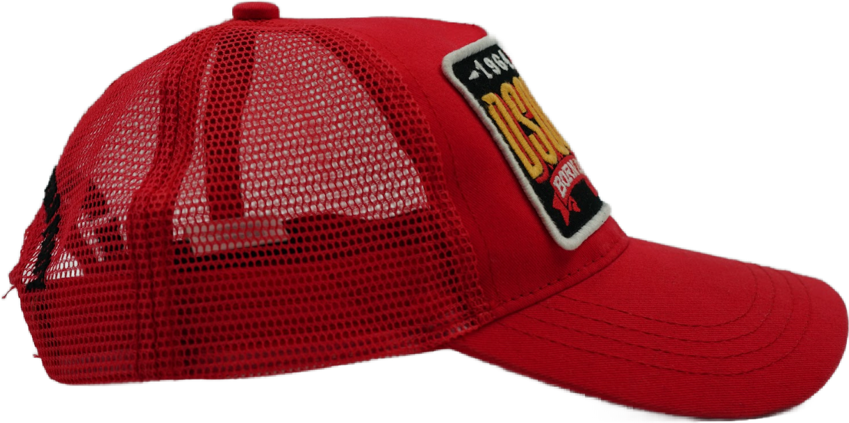 Dsquared2 Born In Canada Red Cap (Pre-owned)