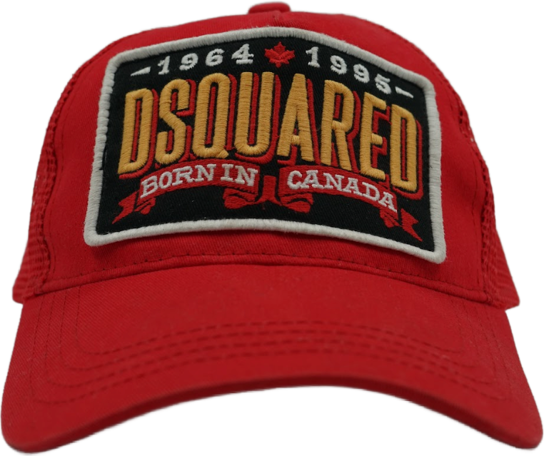 Dsquared2 Born In Canada Red Cap (Pre-owned)