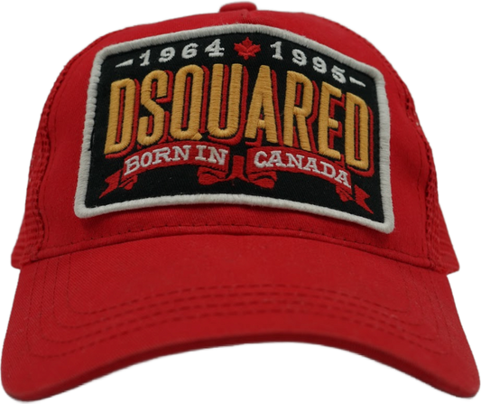 Dsquared2 Born In Canada Red Cap (Pre-owned)