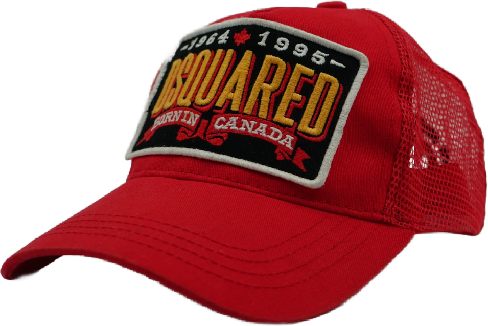 Dsquared2 Born In Canada Red Cap (Pre-owned)