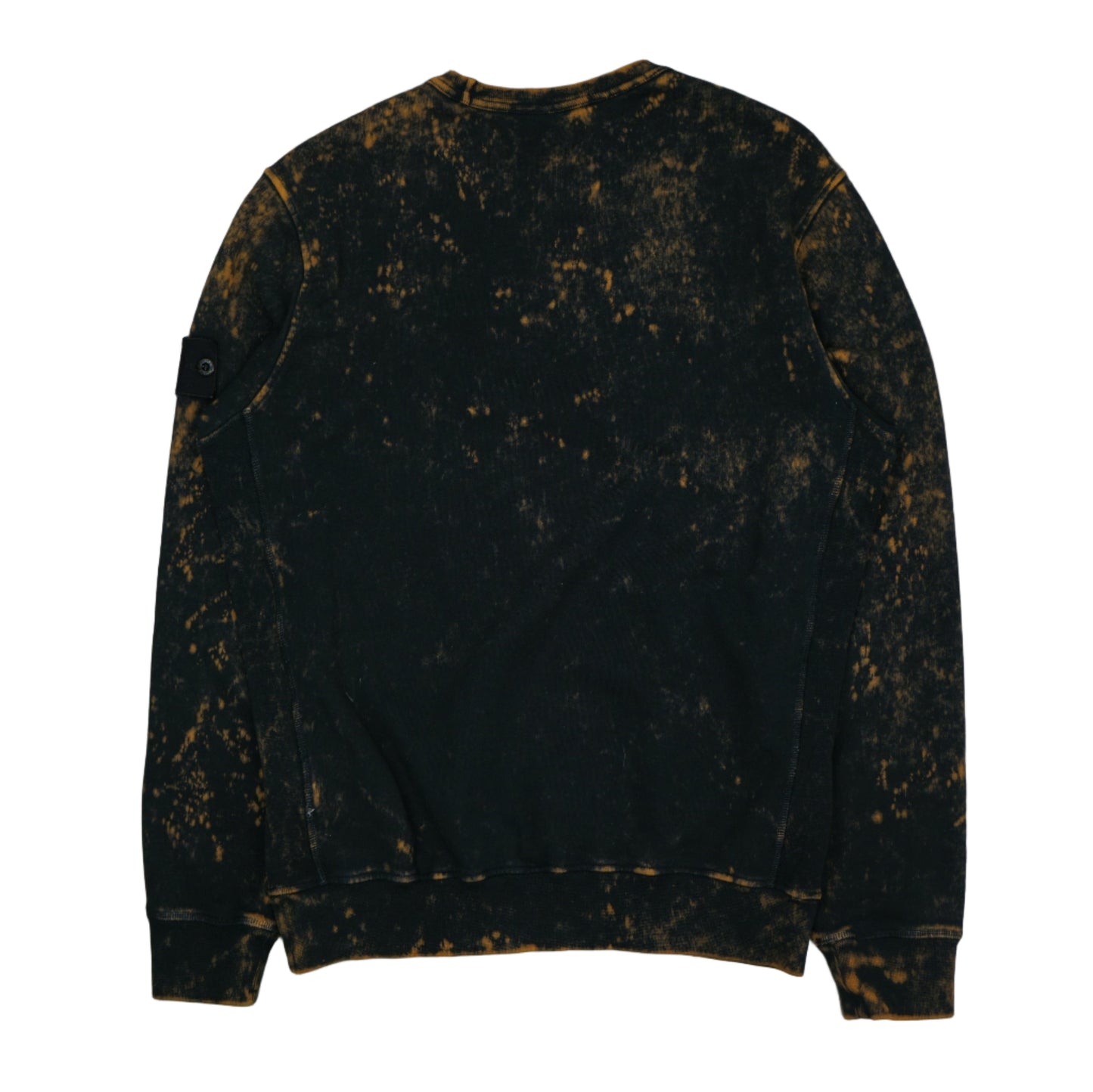 Stone Island Camo OVO Black Orange Ghost Crewneck