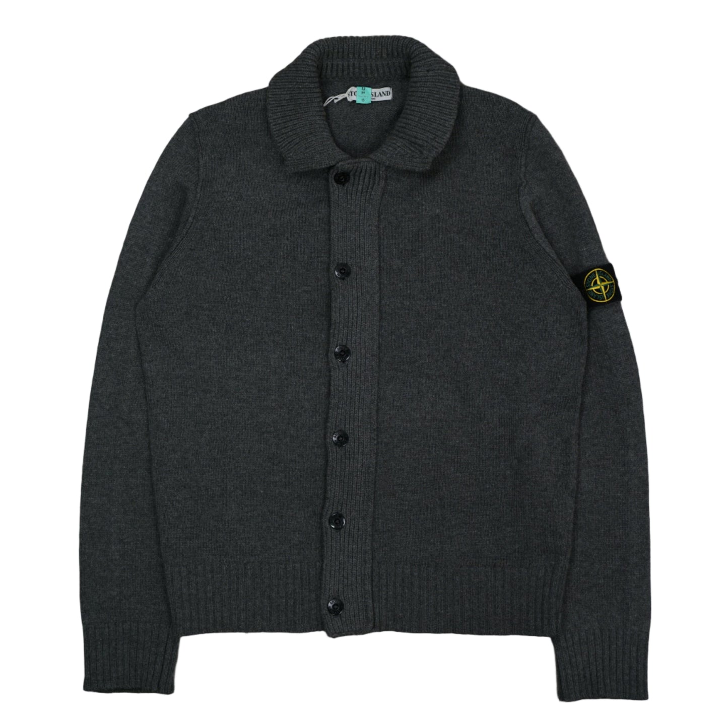 Stone Island Grey Knitwear Cardigan