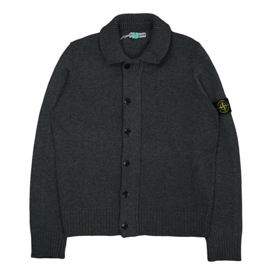 Stone Island Grey Knitwear Cardigan