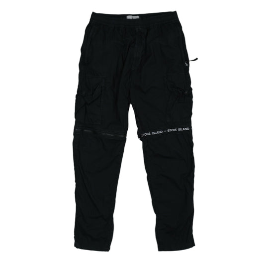 Stone Island Removable Legs Black Cargopants