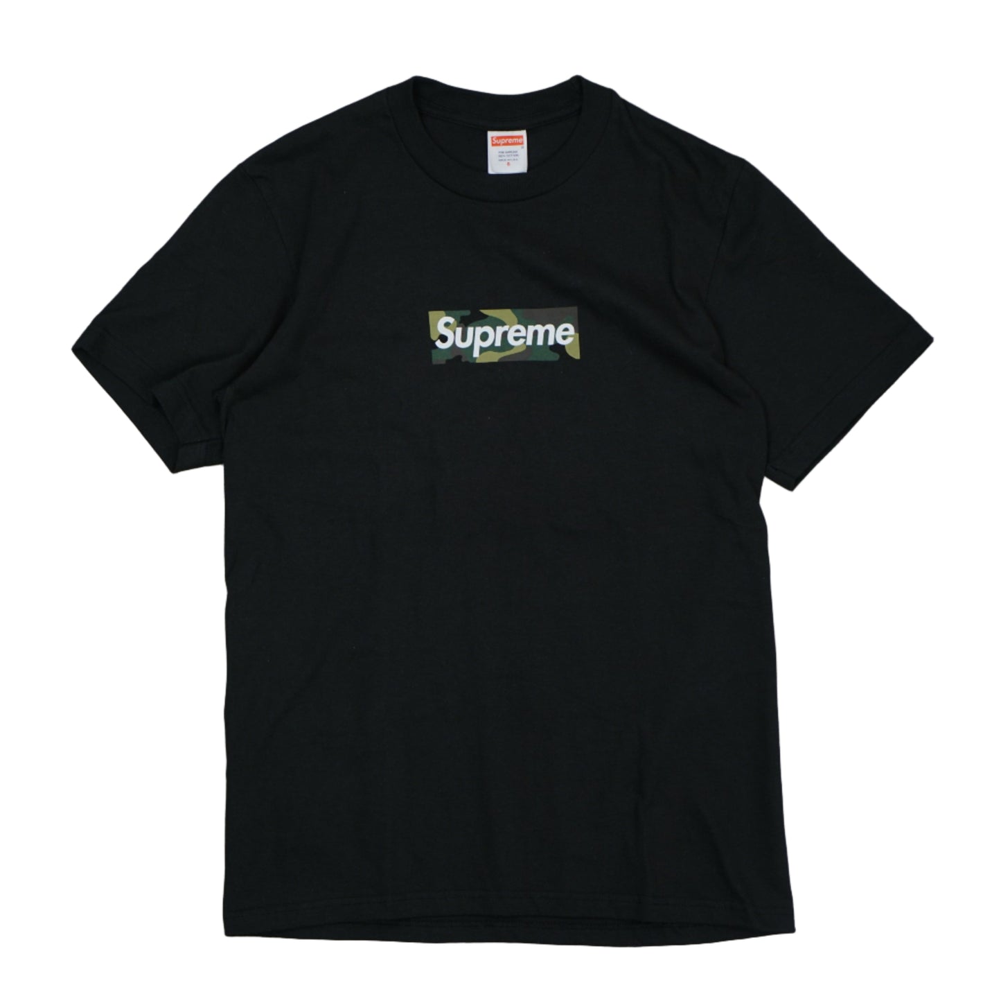 Supreme Camo Bogo Black T-Shirt