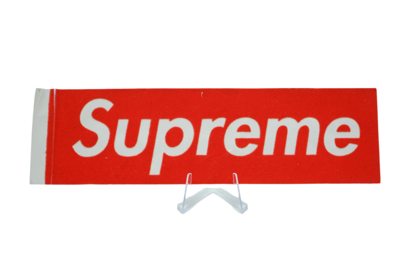Supreme Felt Velour Box Logo Sticker