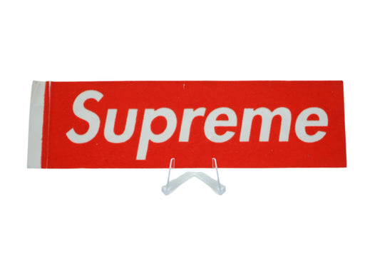 Supreme Felt Velour Box Logo Sticker