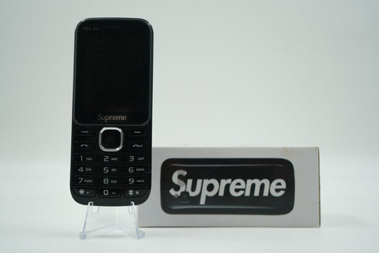 Supreme x BLU Black Burner Phone