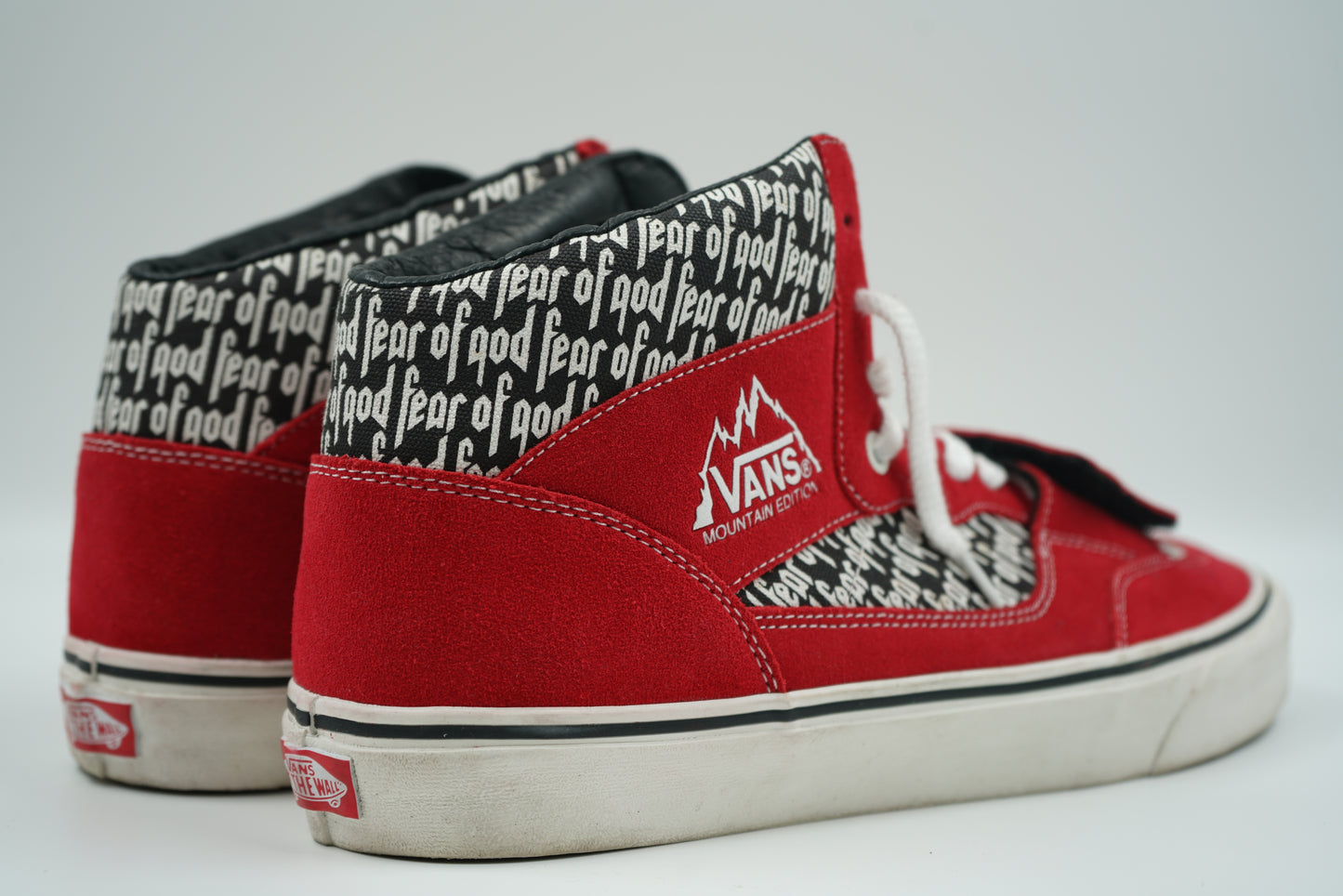 Vans Mountain Edition Fear Of God Red