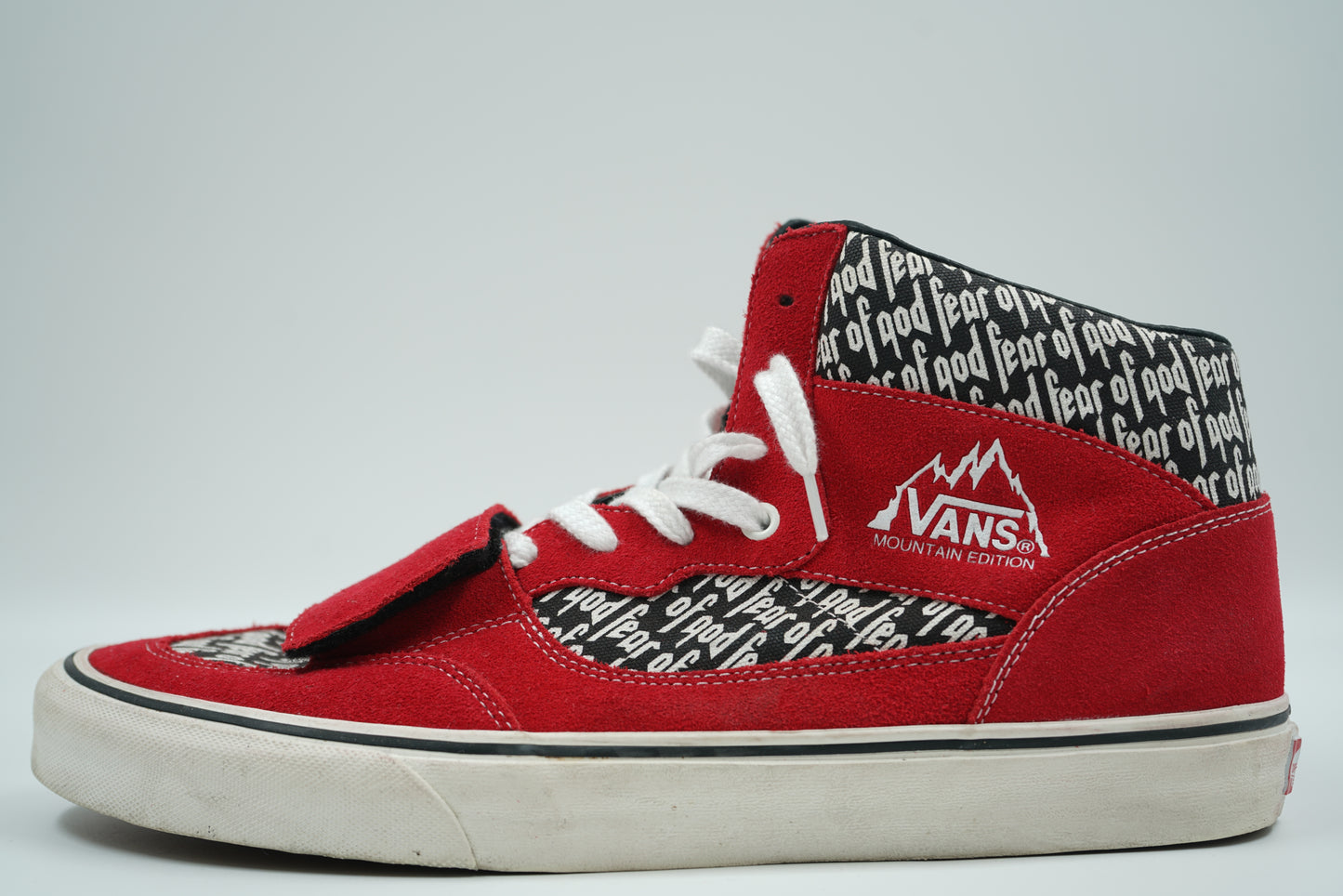 Vans Mountain Edition Fear Of God Red
