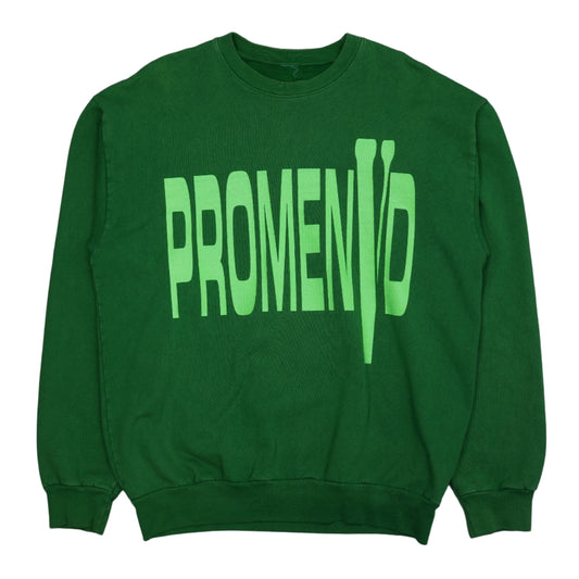 Vlone x Asap Rocky Promenad Green Crewneck