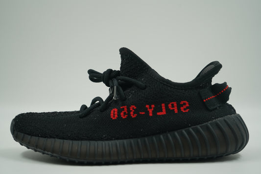Yeezy 350 Black Red