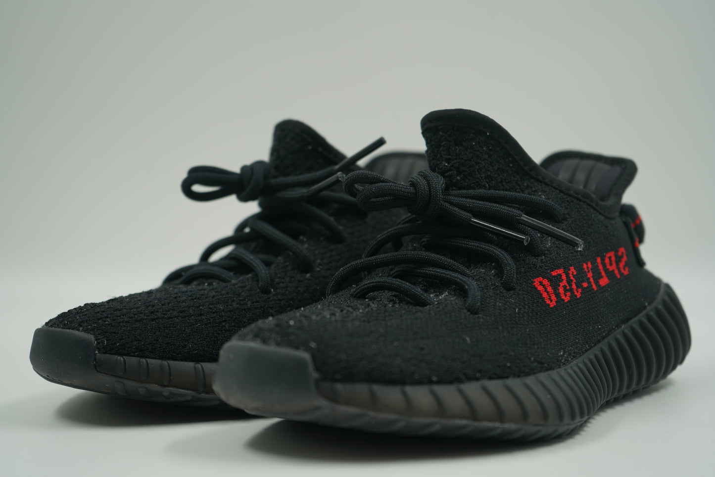 Yeezy 350 Black Red