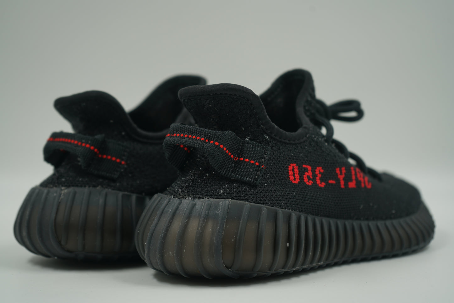 Yeezy 350 Black Red