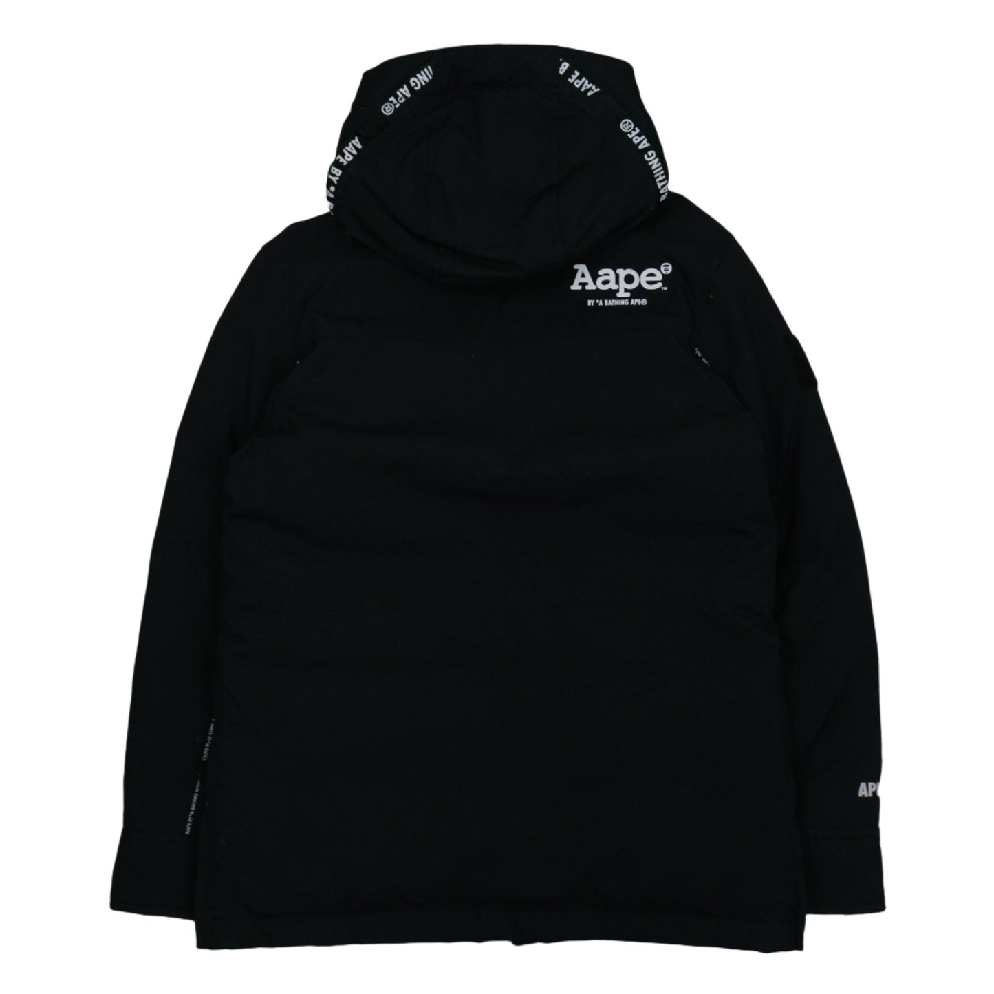 AAPE Apes And Planet Earth Camo/Black Down Jacket - BAPE - SecondPlace