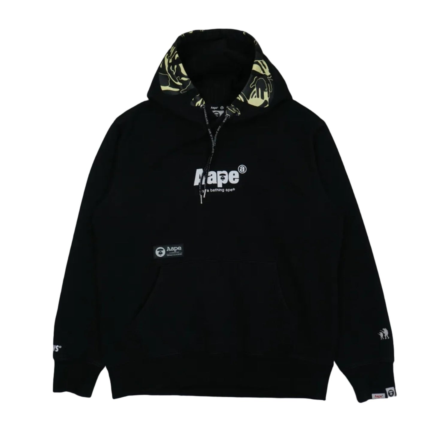 AApe Apes And PlanetEarth Camo Black Hoodie - Bape - SecondPlace