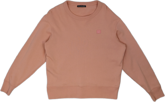 Acne Studios Pink Smiley Crewneck