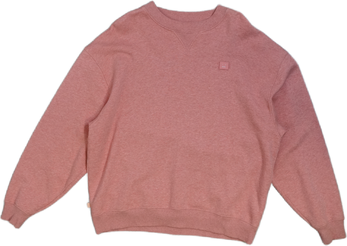 Acne Studios Pink Smiley Crewneck (Pre-owned)