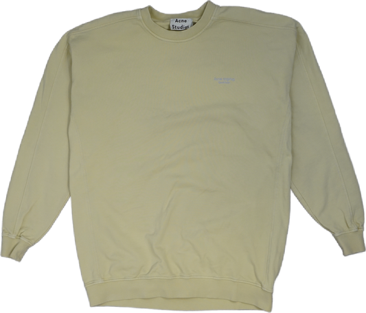 Acne Yellow Crewneck (Pre-owned)