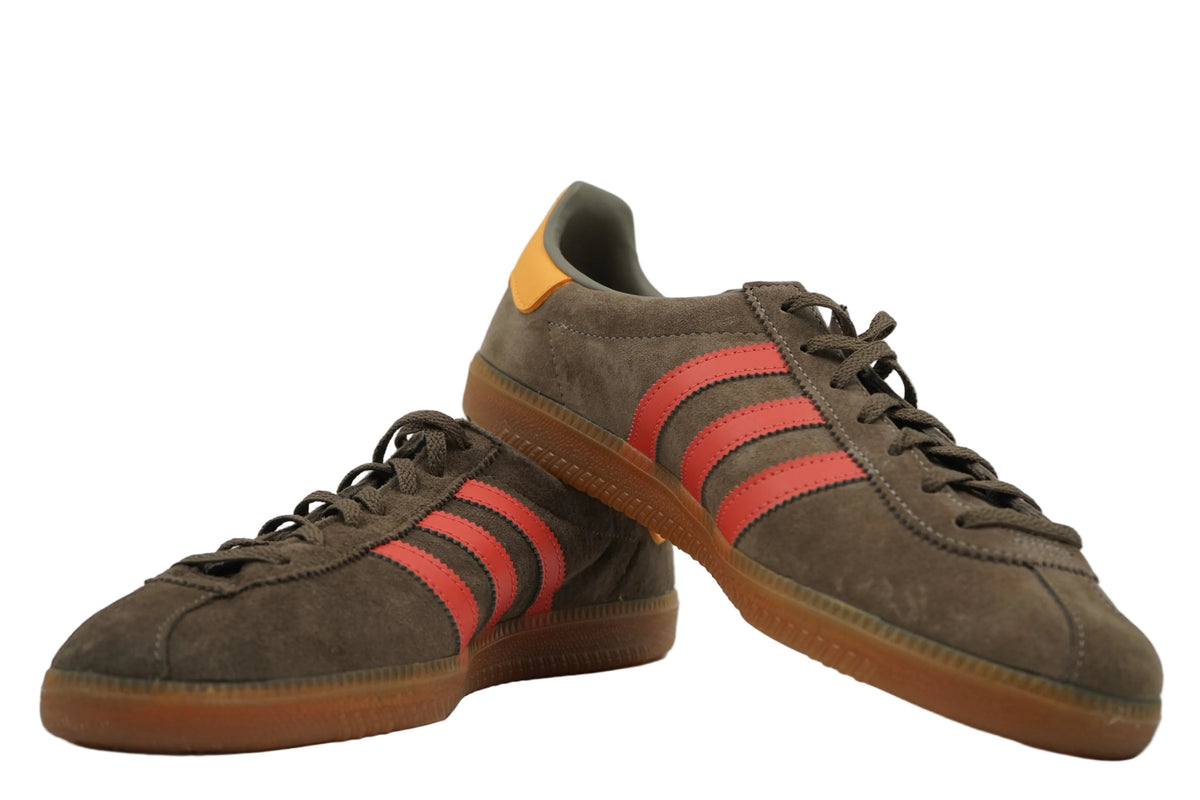 Pair of brand new Adidas Athen Size? Exclusive Brown Red in brown and red
