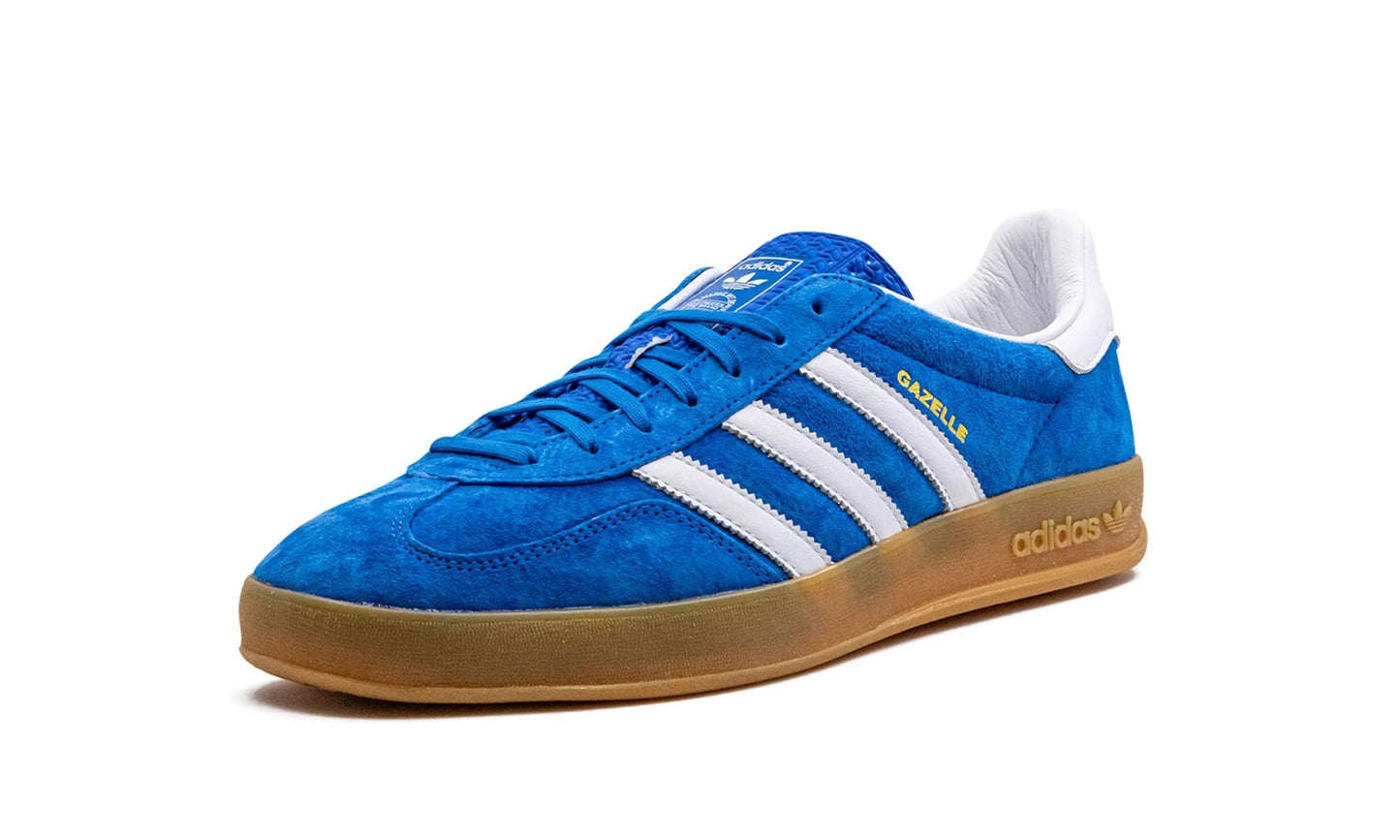 Adidas Gazelle Indoor Blue Bird Gum SecondPlace Adidas Gazelle Indoor Blue Bird Gum SecondPlace