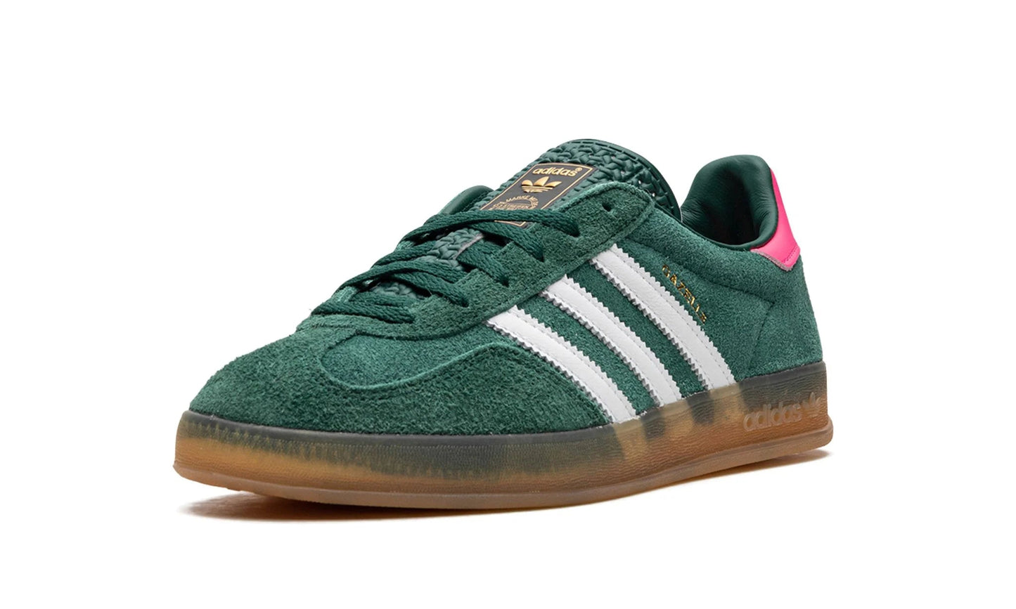 Adidas Gazelle Indoor Collegiate Green Pink SecondPlace Adidas Gazelle Indoor Collegiate Green Pink SecondPlace