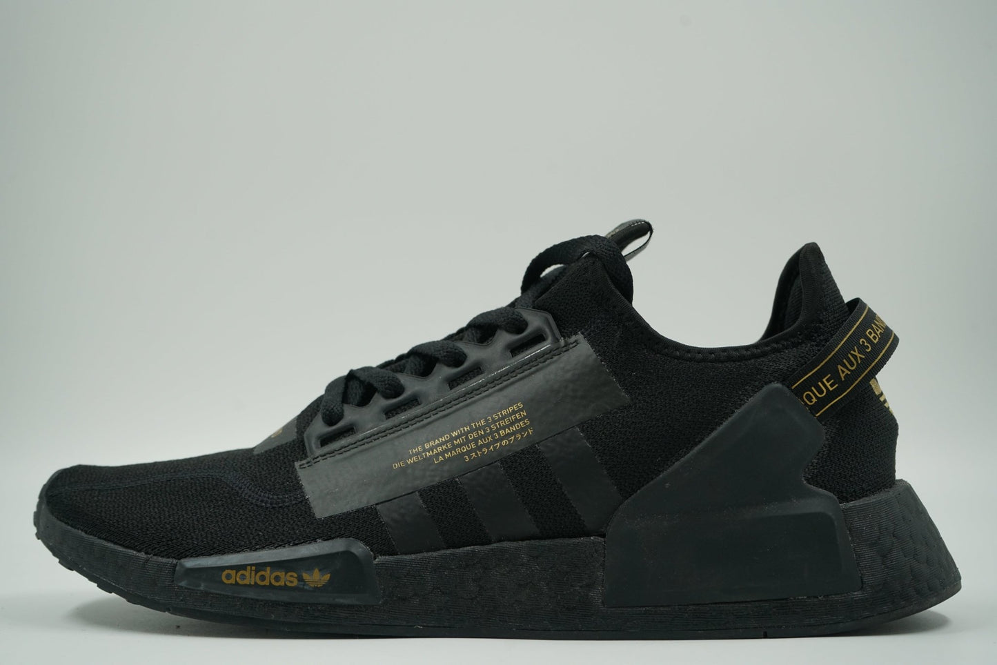 Adidas NMD R1 V2 Black Gold Metallic - Adidas - SecondPlace