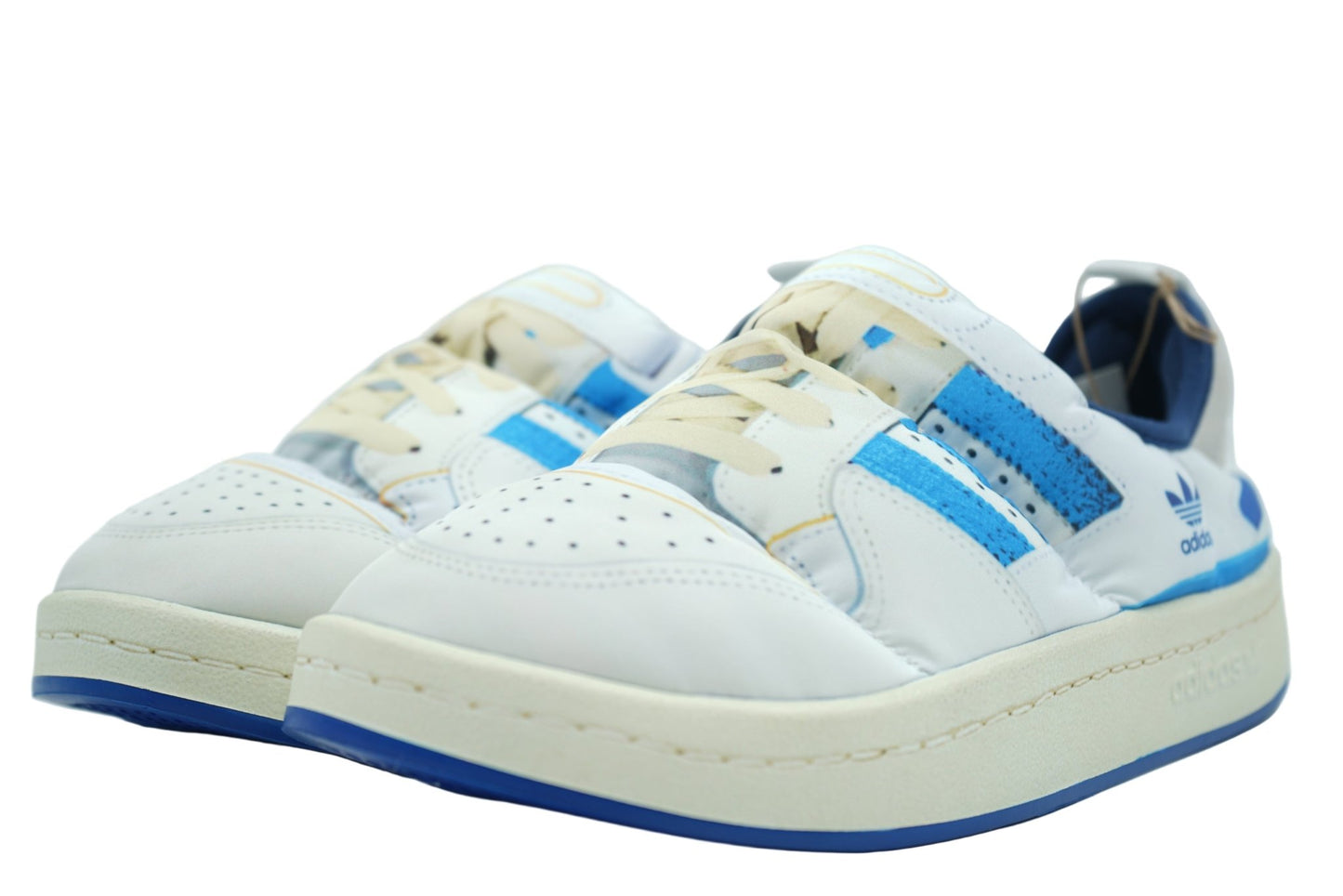 Adidas Puffylette Forum 84 OG White Blue - Adidas - SecondPlace