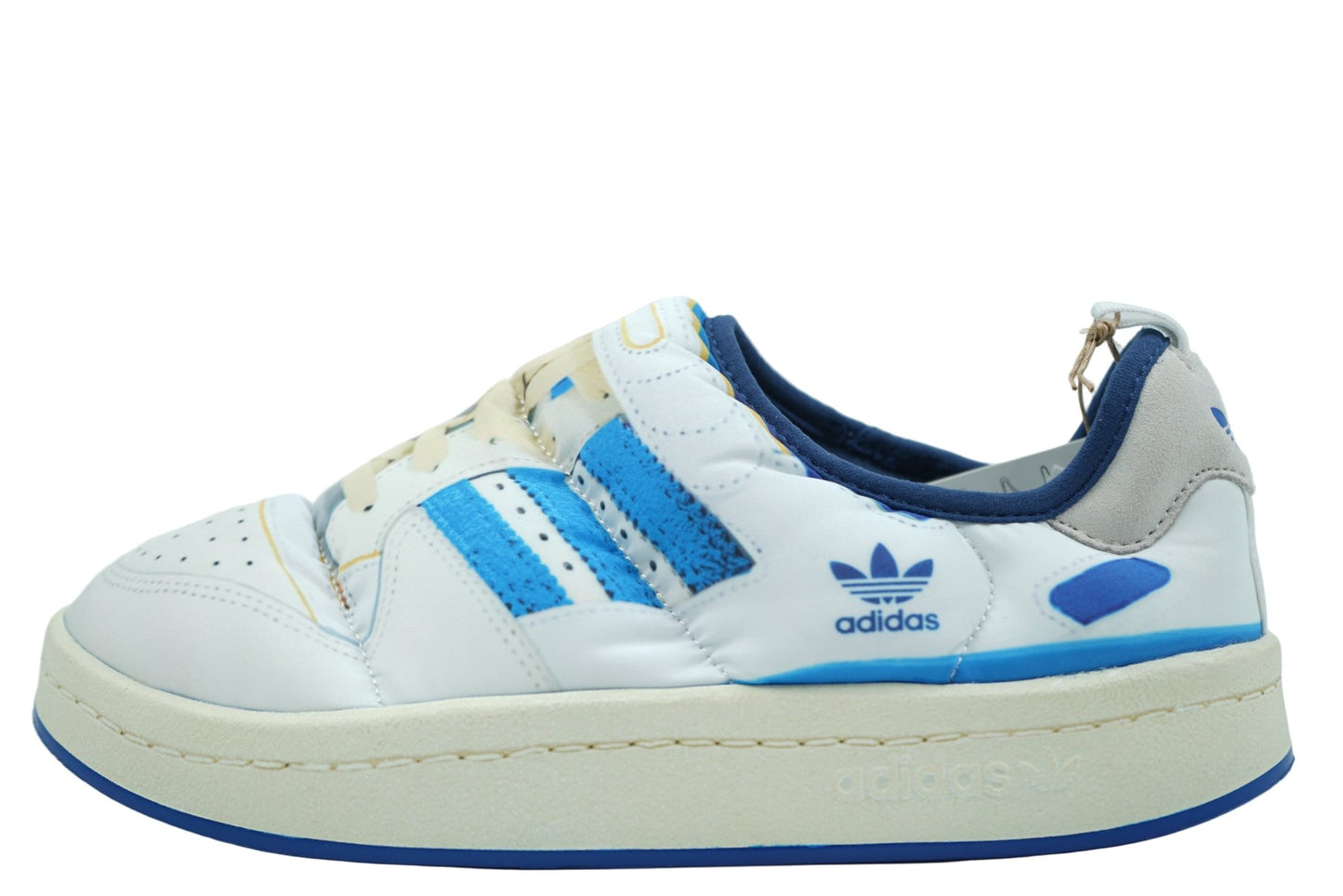 Adidas Puffylette Forum 84 OG White Blue - Adidas - SecondPlace