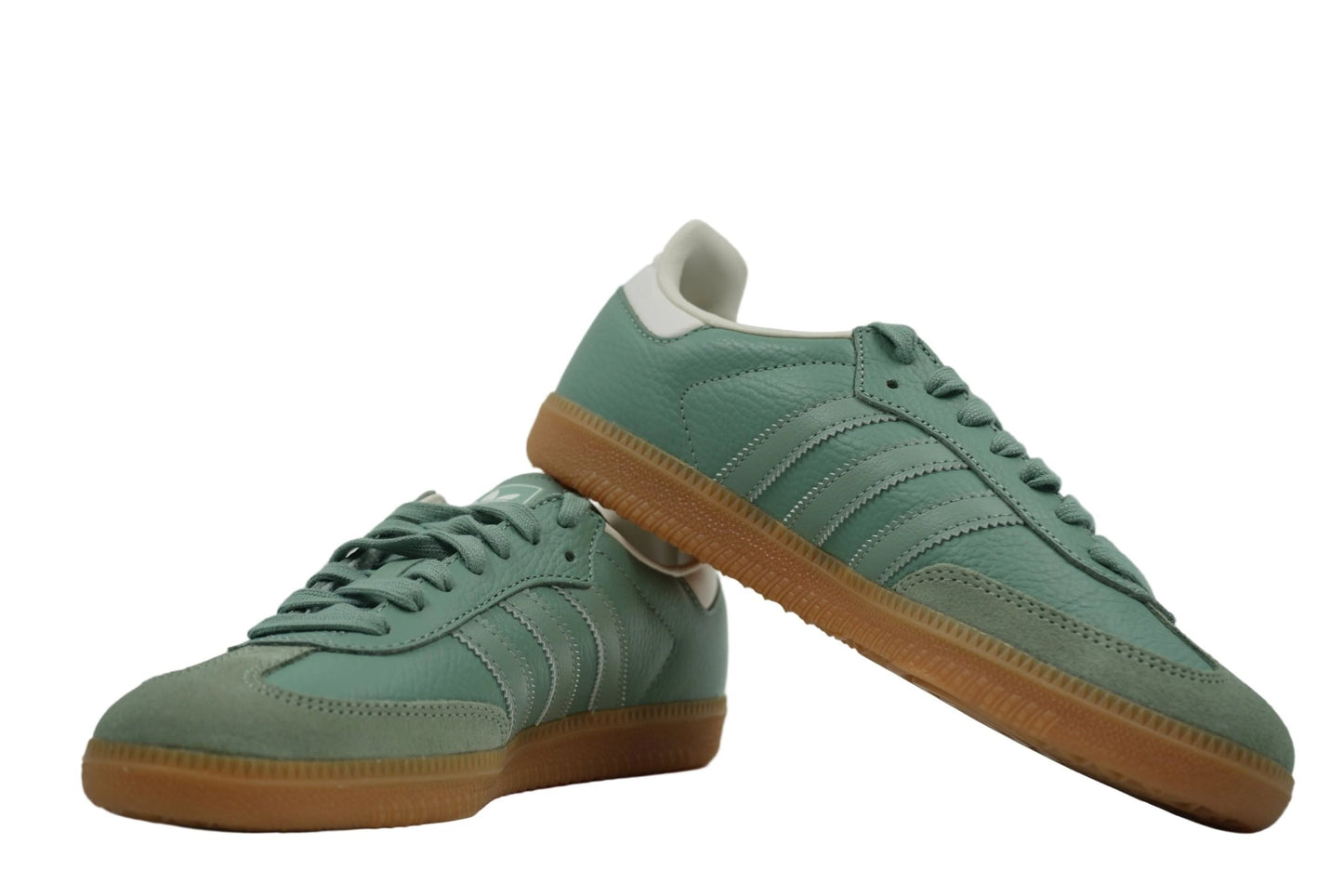 Adidas Samba OG Silver Green Gum - Adidas - SecondPlace