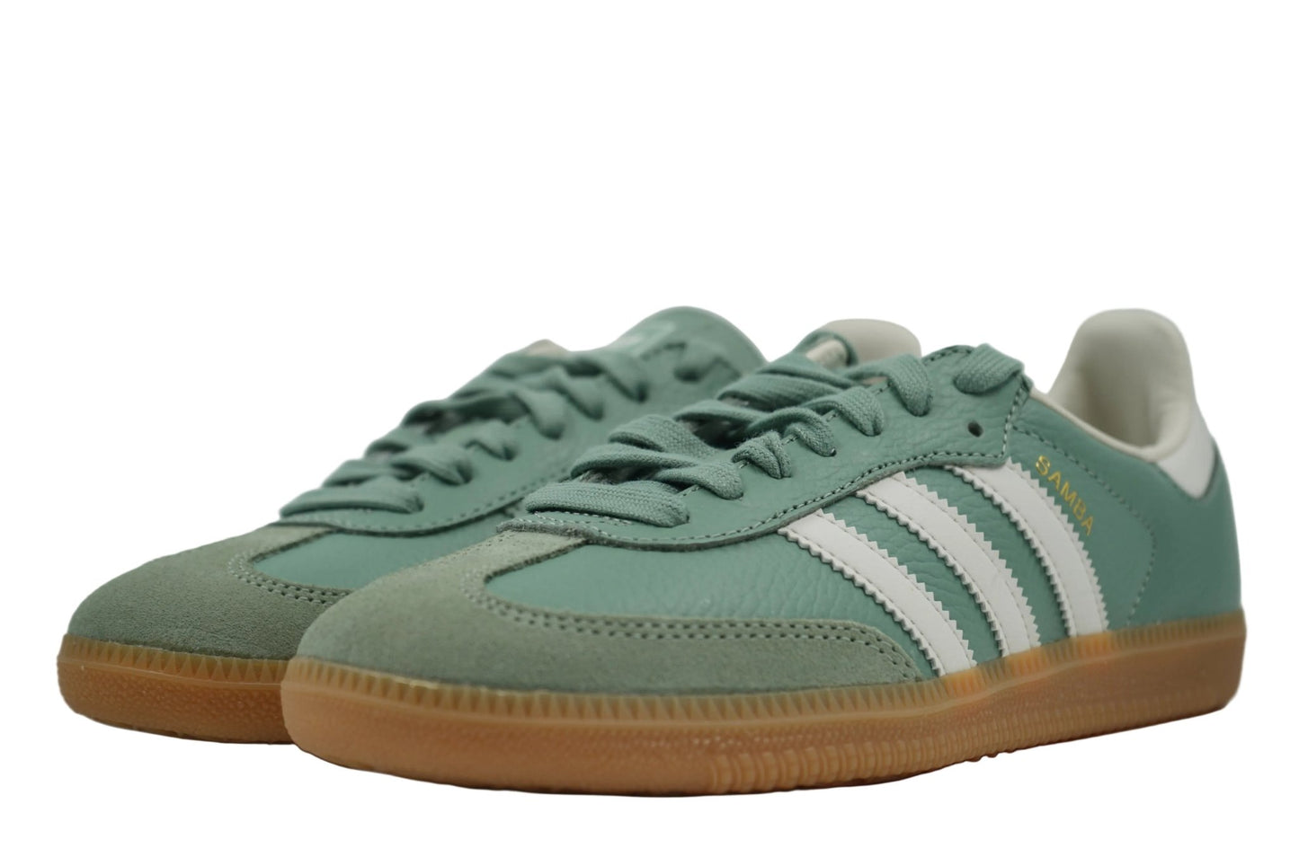 Adidas Samba OG Silver Green Gum - Adidas - SecondPlace