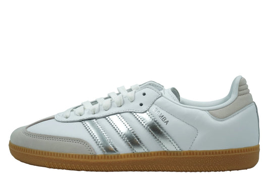Adidas Samba OG 'White Silver Metallic Grey' - Adidas - SecondPlace