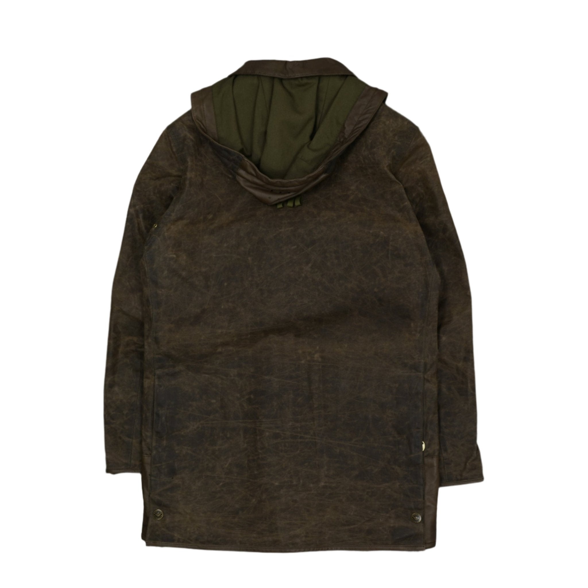 adidas x Barbour オイルドジャケット ブラウン Adidas x Barbour Brown Jacket – SecondPlace