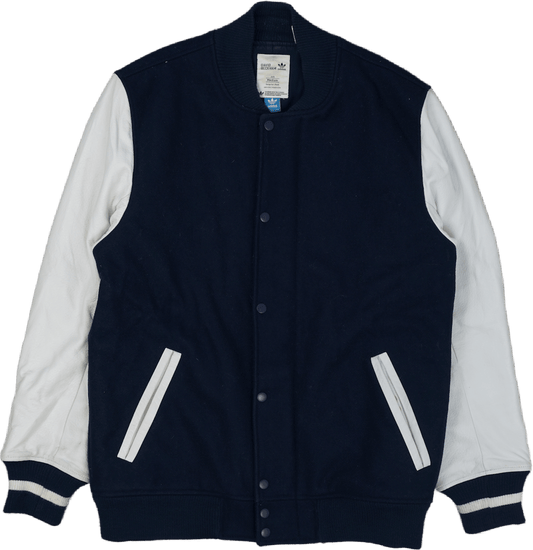 Adidas x David Beckham White/Blue Sample College Jacket - Adidas - SecondPlace