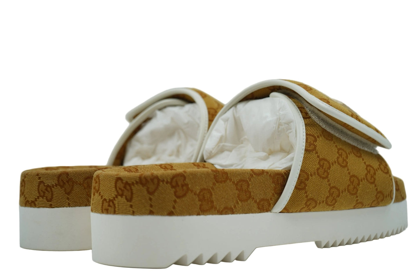 Adidas x Gucci Slide Sandal Mesa GG Monogram - Gucci - SecondPlace