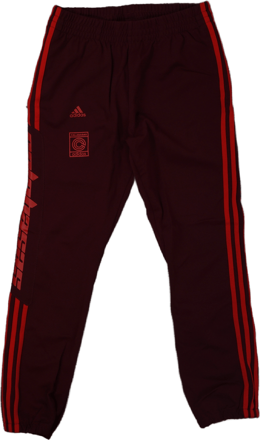 Adidas x Yeezy Calabases Maroon Red Trackpants - Yeezy - SecondPlace